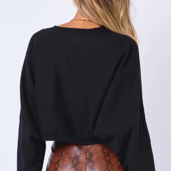 🟣 BOGO! Princess Polly Thorpe Pullover Cropped Sweater - Picture 6 of 9